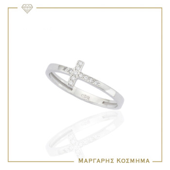 Δαχτυλίδι Λευκόχρυσος RI302