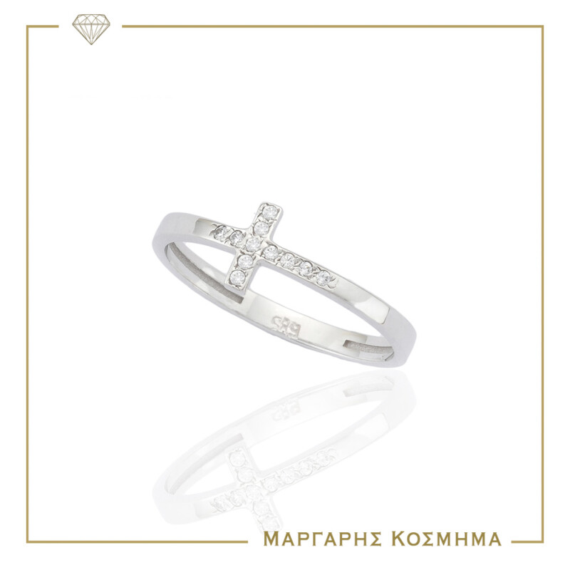 Δαχτυλίδι Λευκόχρυσος RI302